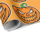 Geschenkpapier Halloween-Party (Rolleneckpunkt)
