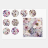 Geschenkpapier-Harz-Fliese & Untersetzer Libellen- Geschenkpapier Set (Vorderseite 3)