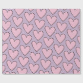 Geschenkpapier - Ich liebe dich! (Flach)
