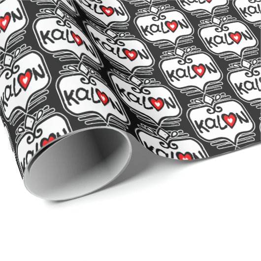 Geschenkpapier Kalon (Rolleneckpunkt)
