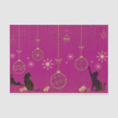 Geschenkpapier Katze Thema, Gatito Cat Seidenpapier (Vorderseite)