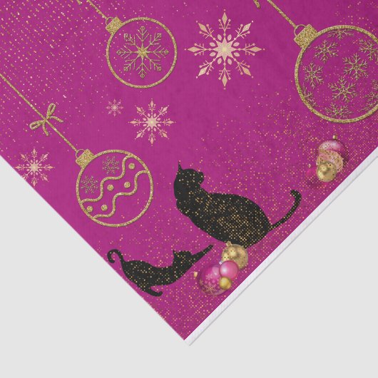 Geschenkpapier Katze Thema, Gatito Cat Seidenpapier (Ausschnitt)