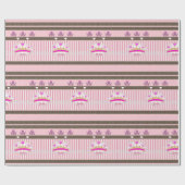 Geschenkpapier Königin (Flach)