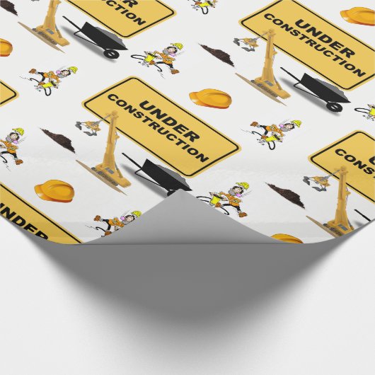 Geschenkpapier-Konstruktion Geschenkpapier (Ecke)