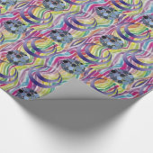 Geschenkpapier Kreise (Ecke)