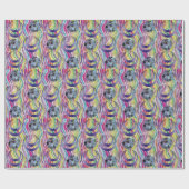 Geschenkpapier Kreise (Flach)