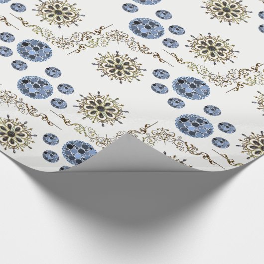 Geschenkpapier Kreise (Ecke)