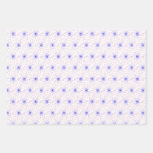 Geschenkpapier - Kreise von Sternen Set (Vorderseite)