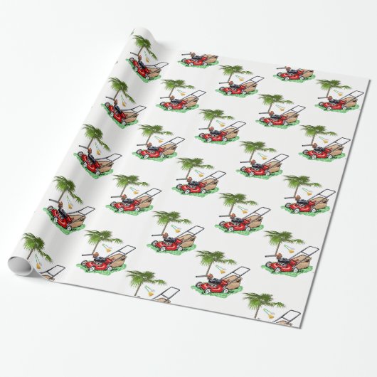 Geschenkpapier Landschaftsgestalter (Ungerollt)