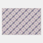 Geschenkpapier Lavender African Daisies Set (Vorderseite 3)
