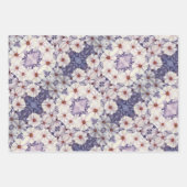 Geschenkpapier Lavender African Daisies Set (Vorderseite)
