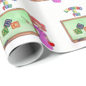 Geschenkpapier Lehrerin (Rolleneckpunkt)