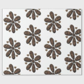 Geschenkpapier Leopard (Flach)