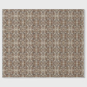 Geschenkpapier Leopard Tierprint (Flach)