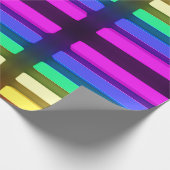 Geschenkpapier - LGBT Neonlichter (Ecke)