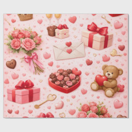 Geschenkpapier - Liebe einwickeln