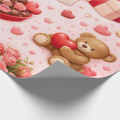 Geschenkpapier - Liebe einwickeln (Ecke)