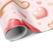Geschenkpapier - Liebe einwickeln (Rolleneckpunkt)