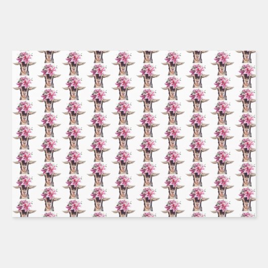 Geschenkpapier Lilly the Goat (Vorderseite 2)