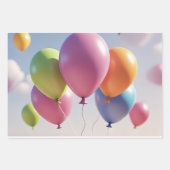 Geschenkpapier (Luftballons) Set (Vorderseite 2)