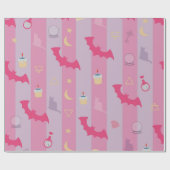 Geschenkpapier Magische Elemente (Flach)