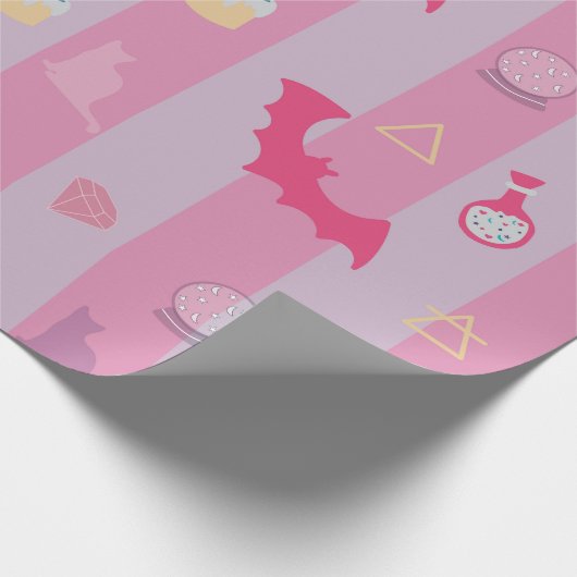 Geschenkpapier Magische Elemente (Ecke)