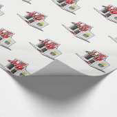 Geschenkpapier Makler (Ecke)