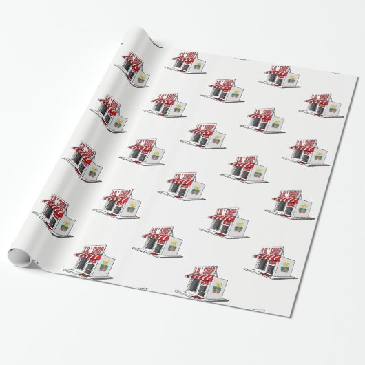 Geschenkpapier Makler (Ungerollt)