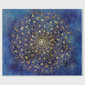 Geschenkpapier Mandala Design (Flach)