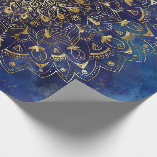 Geschenkpapier Mandala Design (Ecke)