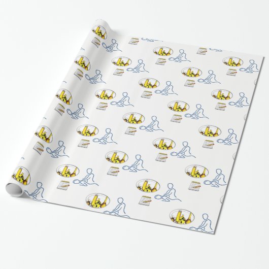 Geschenkpapier Massuese (Ungerollt)
