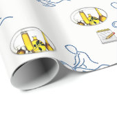 Geschenkpapier Massuese (Rolleneckpunkt)