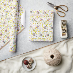 Geschenkpapier Maus Gelber Käse Sterne Lastwagen K