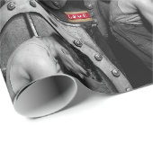 Geschenkpapier Mechaniker (Rolleneckpunkt)