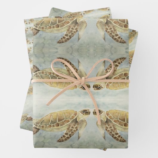 Geschenkpapier Meeresschildkröte #1 (Beispiel)