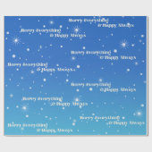 Geschenkpapier Merry Everything & Happy Always (Flach)