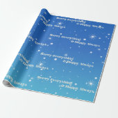 Geschenkpapier Merry Everything & Happy Always (Ungerollt)
