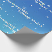 Geschenkpapier Merry Everything & Happy Always (Ecke)