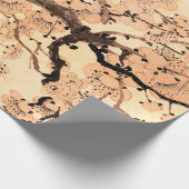 GESCHENKpapier MIT ASIA-KIRSCHBÜTEN-MUSTER (Ecke)