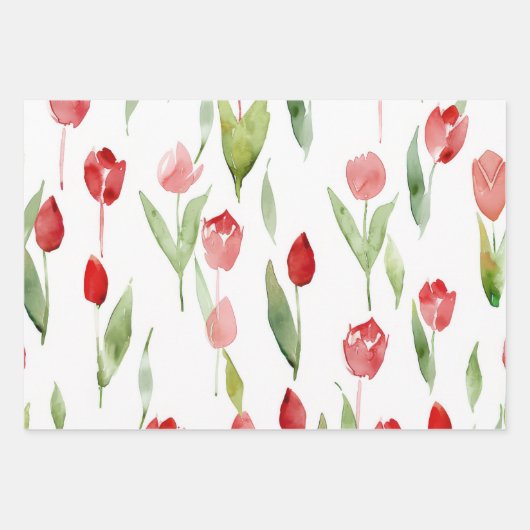 Geschenkpapier mit Lilies Design (Vorderseite 2)