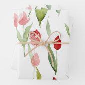 Geschenkpapier mit Lilies Design Set (Beispiel)