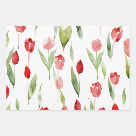 Geschenkpapier mit Lilies Design Set