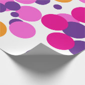 Geschenkpapier mit Punkten (Ecke)
