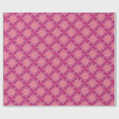 Geschenkpapier mit rotem Haken (Flach)