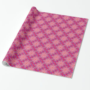 Geschenkpapier mit rotem Haken
