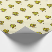 Geschenkpapier mit Schmetterlingen (Ecke)