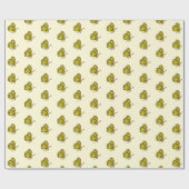 Geschenkpapier mit Schmetterlingen (Flach)