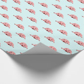 Geschenkpapier mit Schweinchen (Ecke)