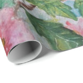 Geschenkpapier mit Vögeln (Rolleneckpunkt)