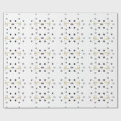 Geschenkpapier mit Yoga-Design (Flach)